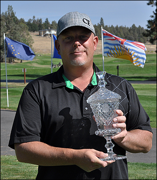 Jeff Ward, winner of the 30th Pacific Northwest Men's Mid-Amateur Championship