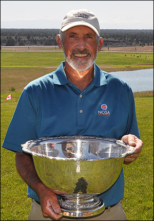 Jim Knoll, winner of the 2014 PNGA Senior Men's Amateur Championship