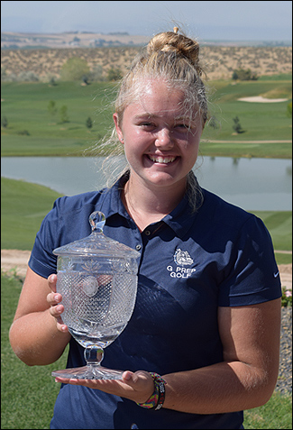 Kelly Hooper, winner of the 60th Pacific Northwest Junior Girls' Amateur Championship.