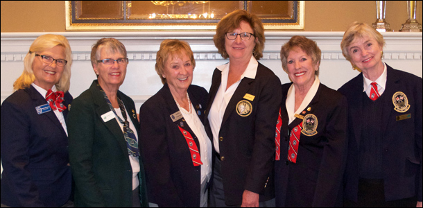 At the 117th PNGA Annual Meeting held at Tacoma Country & Golf Club on April 30, 2016, several of the women, past and present, who have led the PNGA and its allied associations were on hand
