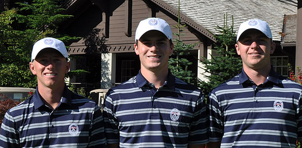 2016 PNGA Morse Cup team (L-to-R): Zach Foushee,  Chris Babcock, and Alistair Docherty.