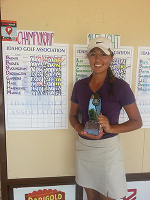 Gabby, a member of the Shoshone-Paiute tribe, had been looking forward to playing in the since-postponed Symetra Tour event that was to be held at tribal-owned Circling Raven Golf Club in Worley, Idaho. 