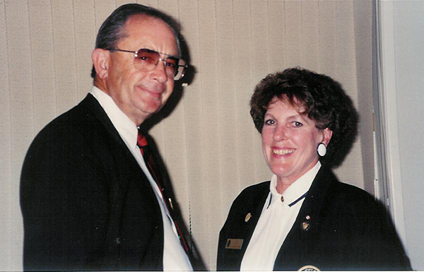Spike and Lynda Adams, both past presidents of the PNGA. 