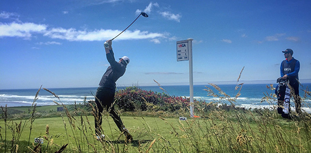Kyle Crawford had competed in the 2019 U.S. Amateur Four-Ball, held at Bandon Dunes. 