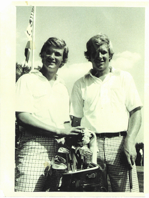 Brothers Peter and David Jacobsen, in 1973.