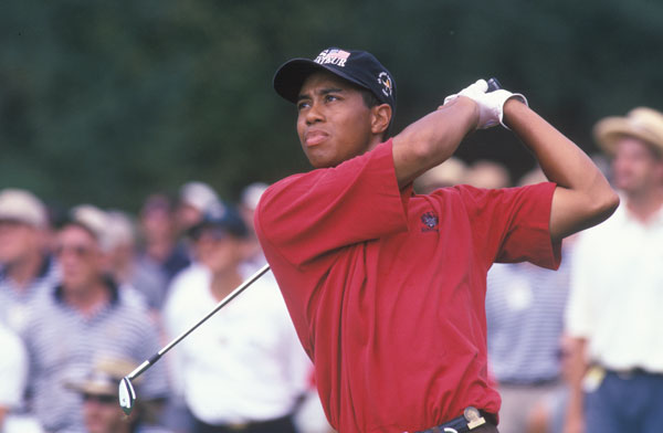 Tiger Woods won the 1996 U.S. Amateur in dramatic fashion at Pumpkin Ridge.