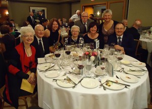 Gail Graham Is Surrounded By Her Family At The BC Golf Hall Of Fame Awards Dinner Held At Marine Drive GC